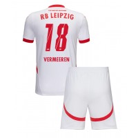 RB Leipzig Arthur Vermeeren #18 Heimtrikotsatz Kinder 2024-25 Kurzarm (+ Kurze Hosen)